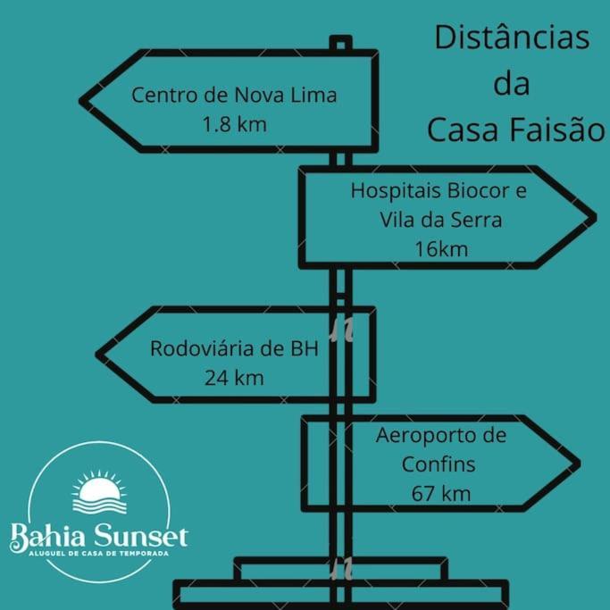 Casa Faisao Villa Nova Lima Exteriör bild